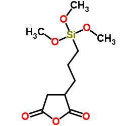 [3-(Trimethoxysilyl)propyl]succinic Anhydride Structure
