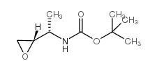 [1(S)-Methyl-2(S),3-epoxypropyl]-carbamic acid tert-Butyl ester结构式