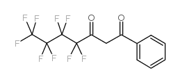 4,4,5,5,6,6,6-七氟-1-苯基-1,3-己二酮结构式