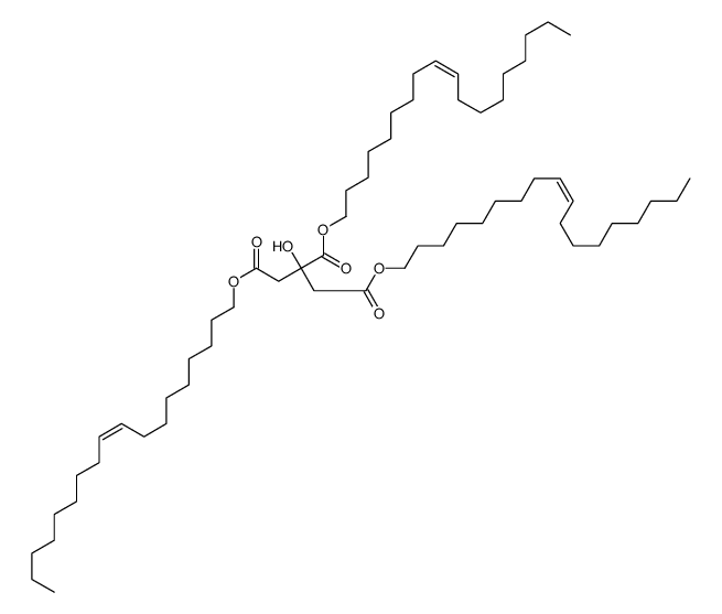 三油醇柠檬酸酯结构式