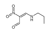 2-nitro-3-(propylamino)prop-2-enal Structure