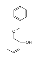 (2S)-1-phenylmethoxypent-3-en-2-ol结构式