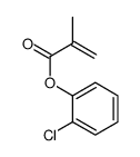 (2-chlorophenyl) 2-methylprop-2-enoate结构式