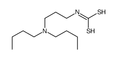 N-[3-(Dibutylamino)propyl]carbamodithioic acid结构式