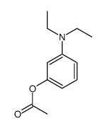 [3-(diethylamino)phenyl] acetate Structure