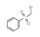 Benzene,[(bromomethyl)sulfonyl]- Structure
