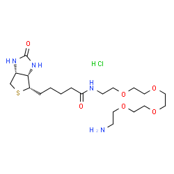 Biotin-dPEG-oxyamine. HCl图片