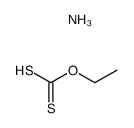 dithiocarbonic acid O-ethyl ester, ammonium compound Structure
