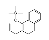 trimethyl-[(2-prop-2-enyl-3,4-dihydronaphthalen-1-yl)oxy]silane结构式