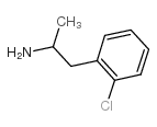 1-(2-chlorophenyl)propan-2-amine结构式