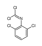 Carbonimidic dichloride, (2,6-dichlorophenyl)-结构式
