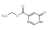 4-嘧啶羧酸,1,6-二氢-6-氧代乙酯结构式