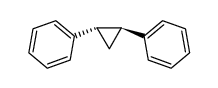 (+)-(1S,2S)-trans-1,2-diphenylcyclopropane结构式