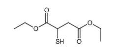 2-mercaptosuccinic acid diethyl ester Structure