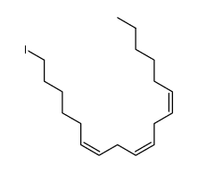 1-iodo-(6Z,9Z,12Z)-6,9,12-octadecatriene Structure