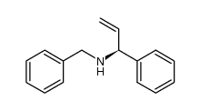 (S)-benzyl-(1-phenyl-allyl)-amine结构式