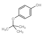4-叔丁氧基苯酚结构式