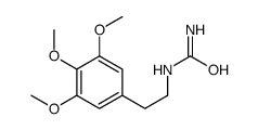1-[2-(3,4,5-Trimethoxyphenyl)ethyl]ure Structure