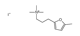 trimethyl-[3-(5-methylfuran-2-yl)propyl]azanium,iodide Structure