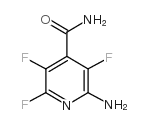 2-氨基-3,5,6-三氟吡啶-4-羧酰胺结构式