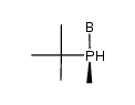 (S)-(tert-butyl)(methyl)phosphine-borane结构式