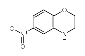 6-硝基-3,4-二氢-2H-苯并[b][1,4]噁嗪结构式