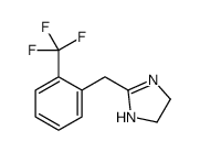 2-[2-(Trifluoromethyl)benzyl]-2-imidazoline结构式