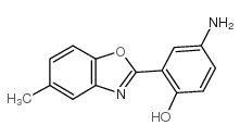 4-氨基-2-(5-甲基-苯并噁唑-2-基)-苯酚结构式