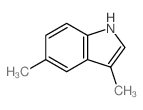 1H-Indole,3,5-dimethyl- Structure
