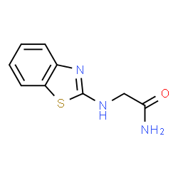 Acetamide, 2-(2-benzothiazolylamino)- (9CI) Structure