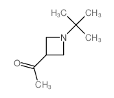 1-(1-tert-butylazetidin-3-yl)ethanone structure