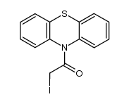 2-iodo-1-(10H-phenothiazin-10-yl)ethanone结构式