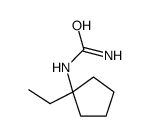 (1-ethylcyclopentyl)urea Structure
