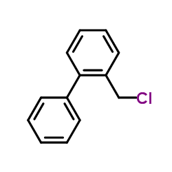 2-(Chloromethyl)biphenyl structure