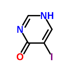 4-羟基-5-碘嘧啶结构式