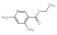 Ethyl 4,6-dimethylnicotinate Structure