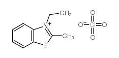 3-乙基-2-甲基苯并噻唑高氯酸盐结构式