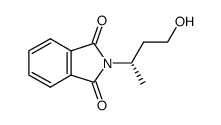 2-[(1S)-3-羟基-1-甲基丙基]-1H-异吲哚-1,3(2H)-二酮结构式