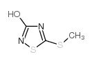 3-羟基-5-甲硫基-1,2,4-噻二唑结构式
