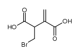 4-bromo-but-1-ene-2,3-dicarboxylic acid结构式
