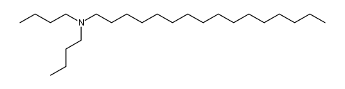 Di-n-butyl-hexadecylamin结构式