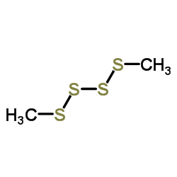 Dimethyltetrasulfane Structure