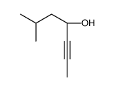 (4S)-6-methylhept-2-yn-4-ol结构式