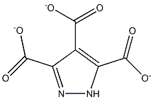 1H-吡唑-3,4,5-三羧酸三乙酯结构式