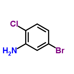 2-氯-5-溴苯胺结构式