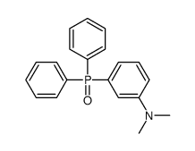 3-diphenylphosphoryl-N,N-dimethylaniline结构式