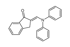 2-[(N-phenylanilino)methylidene]-3H-inden-1-one结构式