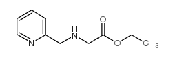 N-(2-吡啶甲基)甘氨酸乙酯结构式
