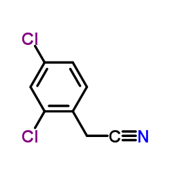 2,4-Dichlorobenzyl cyanide Structure