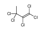1,1,2,3,3-pentachlorobut-1-ene Structure
